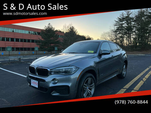 2019 BMW X6 for sale at S & D Auto Sales in Maynard MA