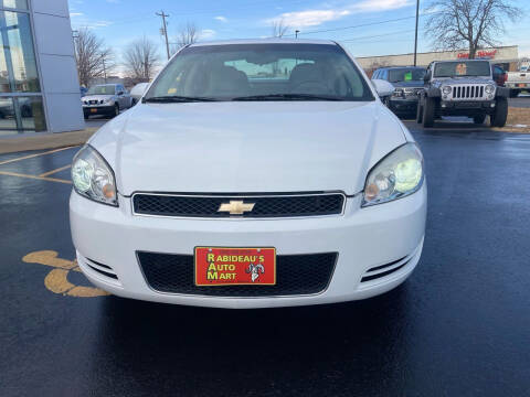2013 Chevrolet Impala for sale at RABIDEAU'S AUTO MART in Green Bay WI