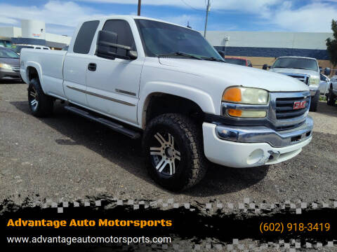 2003 GMC Sierra 2500HD for sale at Advantage Auto Motorsports in Phoenix AZ