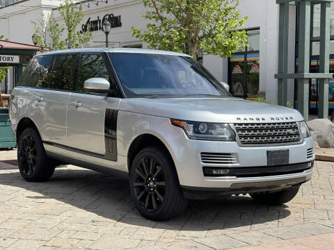 2017 Land Rover Range Rover for sale at Avanesyan Motors in Orem UT
