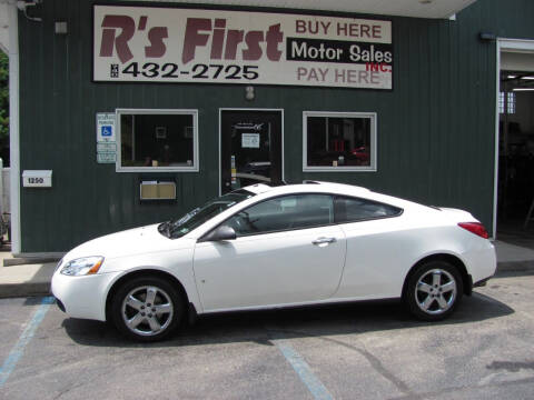2007 Pontiac G6 for sale at R's First Motor Sales Inc in Cambridge OH