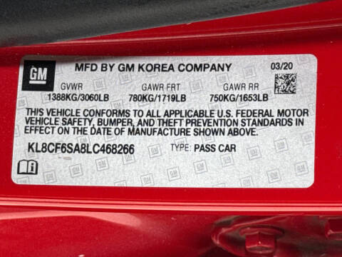 2020 Chevrolet Spark 2LT CVT