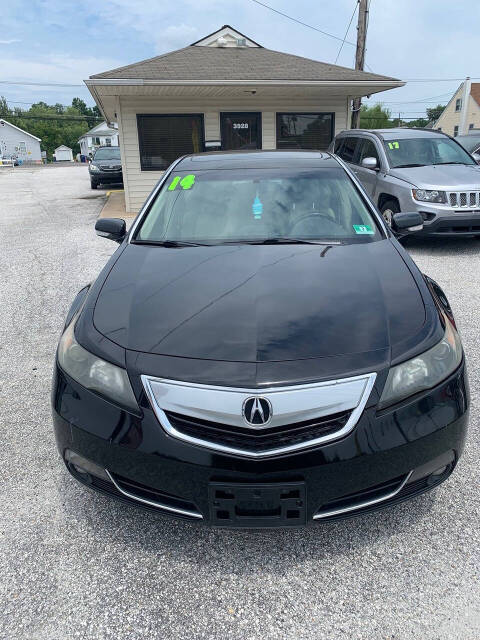 2014 Acura TL for sale at Legend Motor Car Inc in Baltimore, MD