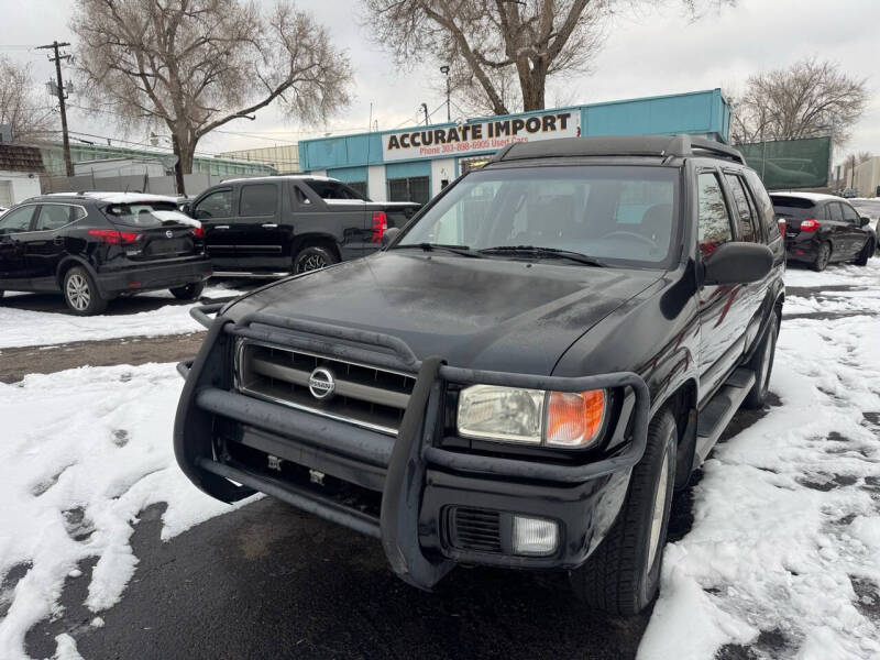 2003 Nissan Pathfinder for sale at Accurate Import in Englewood CO