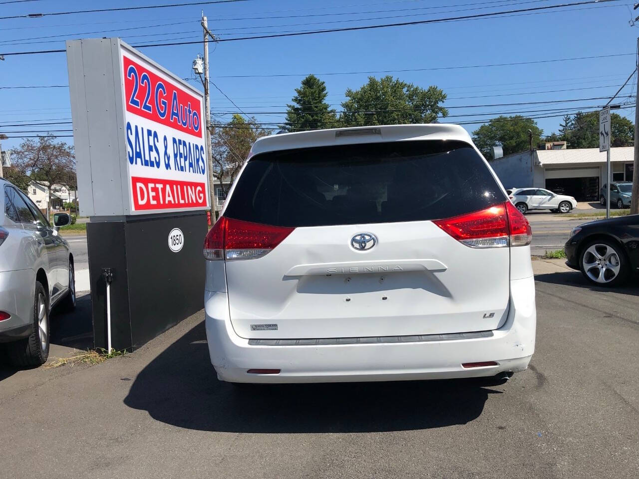 2011 Toyota Sienna for sale at 22 G Auto Sales in Schenectady, NY