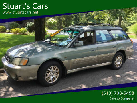 2003 Subaru Outback for sale at Stuart's Cars in Cincinnati OH