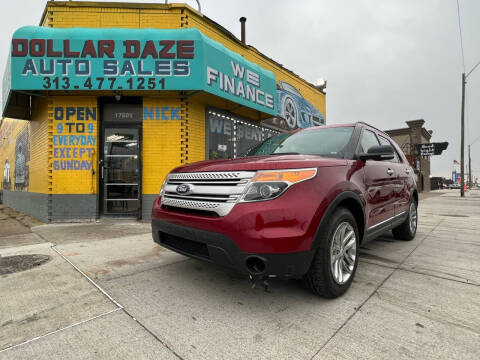2015 Ford Explorer for sale at Dollar Daze Auto Sales Inc in Detroit MI