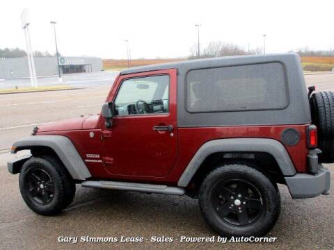 2010 Jeep Wrangler for sale at Gary Simmons Lease - Sales in Mckenzie TN