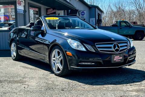 2013 Mercedes-Benz E-Class for sale at John's Automotive in Pittsfield MA