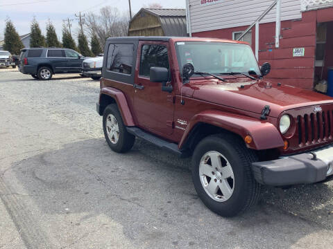2010 Jeep Wrangler for sale at Moose Motors in Morganton NC