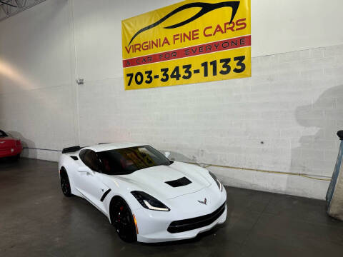 2019 Chevrolet Corvette for sale at Virginia Fine Cars in Chantilly VA