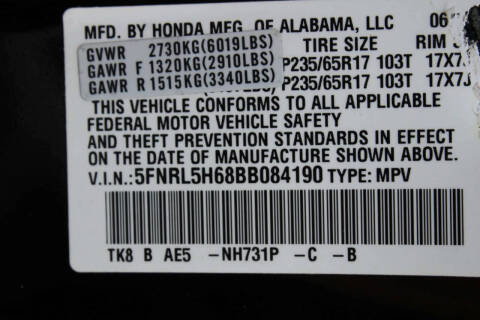 2011 Honda Odyssey EX-L