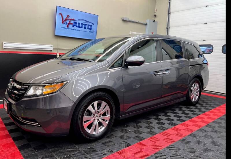 2015 Honda Odyssey for sale at V & F Auto Sales in Agawam MA