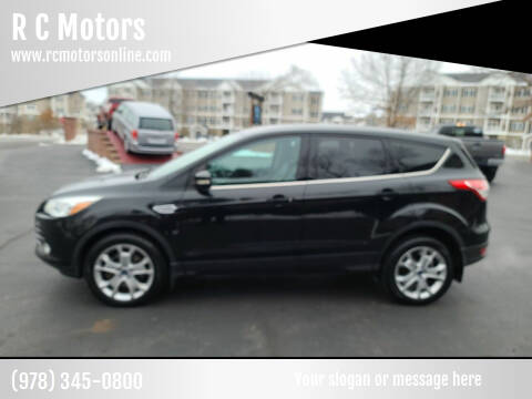 2013 Ford Escape for sale at R C Motors in Lunenburg MA