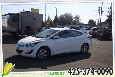 2014 Hyundai Elantra for sale at Corn Motors in Everett WA
