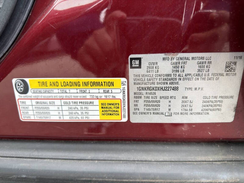 2017 Chevrolet Traverse LT