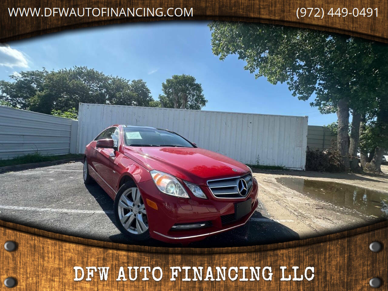 Red 2012 Mercedes-Benz E-Class E 350 E 350 2dr Coupe 1