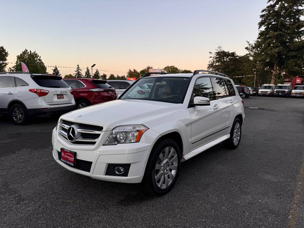 2010 Mercedes-Benz GLK for sale at PLATINUM AUTO SALES INC in Lacey, WA