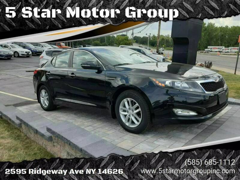 2013 Kia Optima for sale at 5 Star Motor Group in Rochester NY