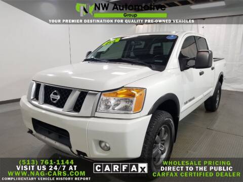 2015 Nissan Titan for sale at NW Automotive Group in Cincinnati OH