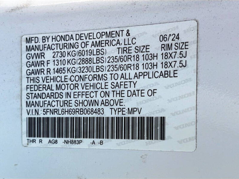 2024 Honda Odyssey EX-L