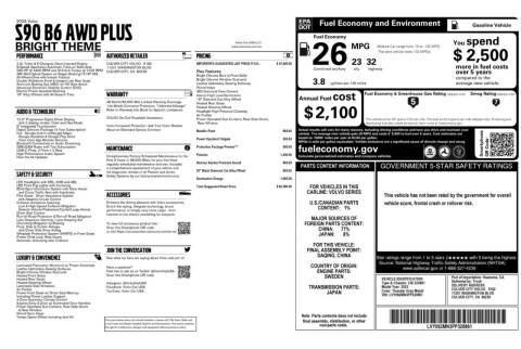 2023 Volvo S90 B6 Plus