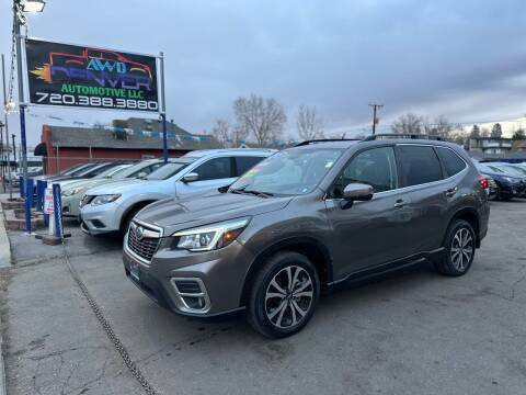 2019 Subaru Forester for sale at AWD Denver Automotive LLC in Englewood CO