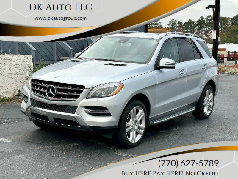 2013 Mercedes-Benz M-Class for sale at DK Auto LLC in Stone Mountain GA