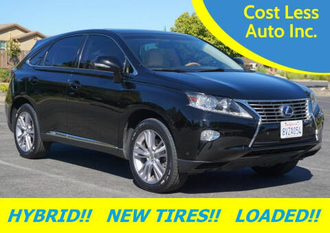 2015 Lexus RX 450h for sale at Cost Less Auto Inc. in Rocklin CA