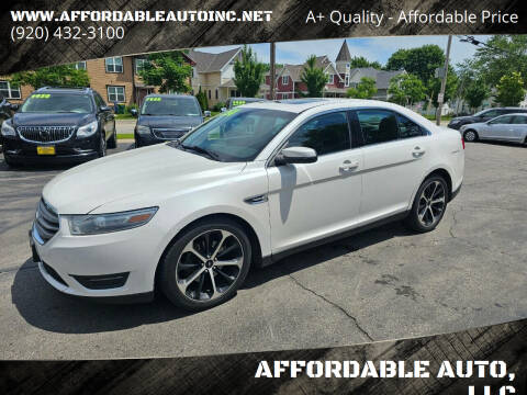 2014 Ford Taurus for sale at AFFORDABLE AUTO, LLC in Green Bay WI
