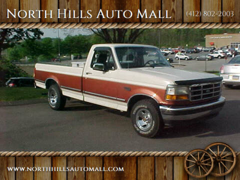 1994 Ford F-150 for sale at North Hills Auto Mall in Pittsburgh PA