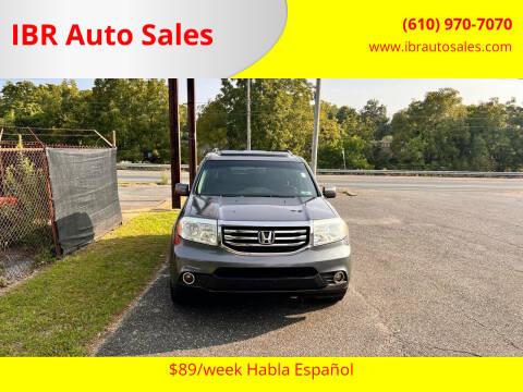 2013 Honda Pilot for sale at IBR Auto Sales in Pottstown PA