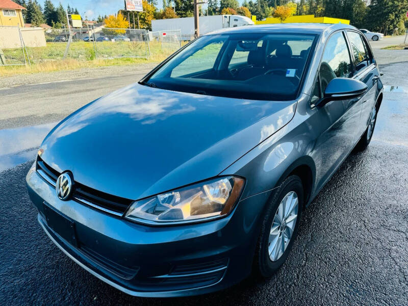 Used 2015 Volkswagen Golf TSI S with VIN 3VW217AU5FM092435 for sale in Tacoma, WA