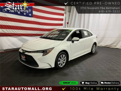 2020 Toyota Corolla for sale at Star Auto Mall in Bethlehem PA