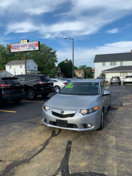 2012 Acura TSX for sale at Dream Auto Sales in South Milwaukee WI