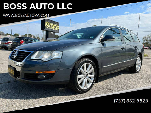 2010 Volkswagen Passat for sale at BOSS AUTO LLC in Norfolk VA