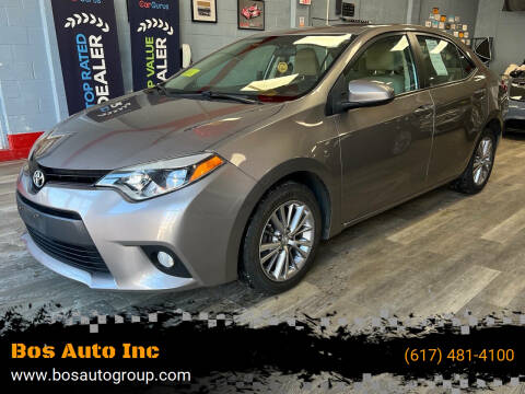 2014 Toyota Corolla for sale at Bos Auto Inc in Quincy MA