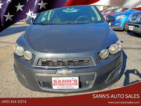 2015 Chevrolet Sonic for sale at Sann's Auto Sales in Baltimore MD