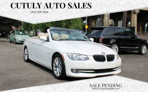 2011 BMW 3 Series for sale at Cutuly Auto Sales in Pittsburgh PA