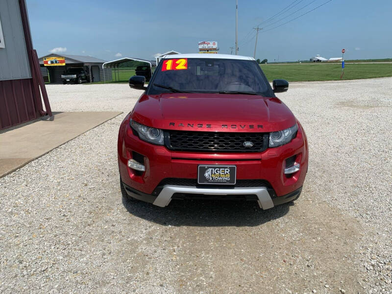 2012 Land Rover Range Rover Evoque for sale at Tiger Auto Sales Inc in Danville IA