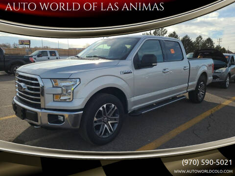 2017 Ford F-150 for sale at AUTO WORLD OF LAS ANIMAS in Las Animas CO