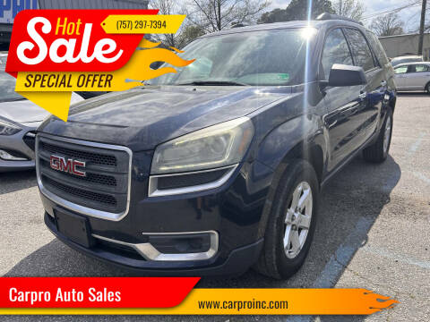 2015 GMC Acadia SLE-2