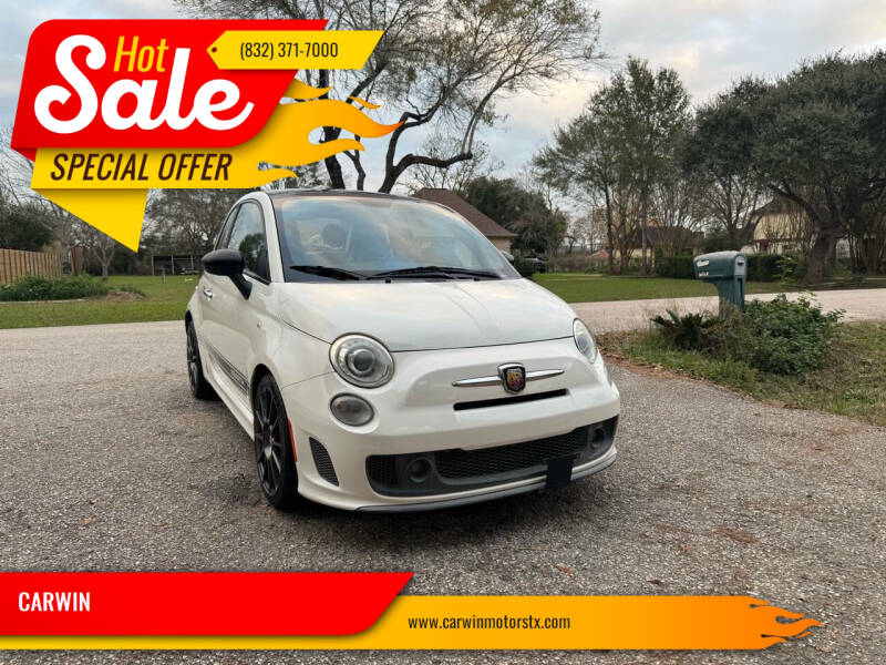 2013 FIAT 500 for sale at CARWIN in Katy TX