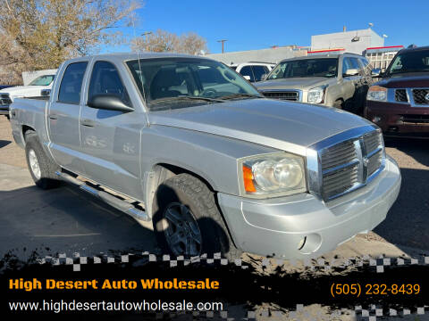 2006 Dodge Dakota for sale at High Desert Auto Wholesale in Albuquerque NM
