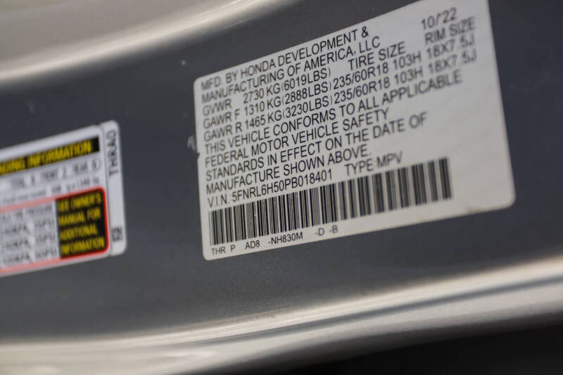 2023 Honda Odyssey EX