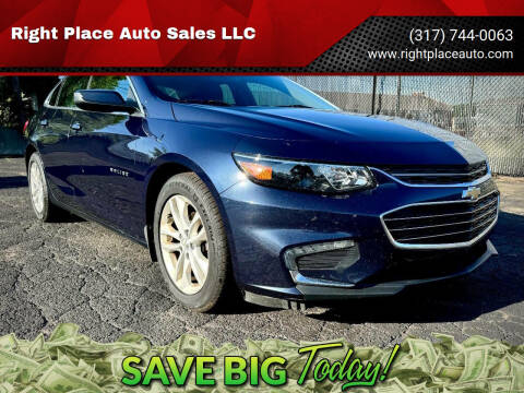 2017 Chevrolet Malibu for sale at Right Place Auto Sales LLC in Indianapolis IN