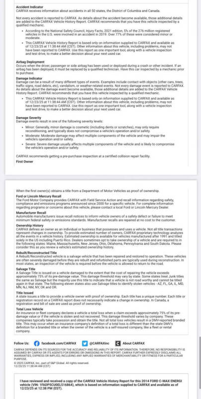 2014 Ford C-MAX Energi SEL