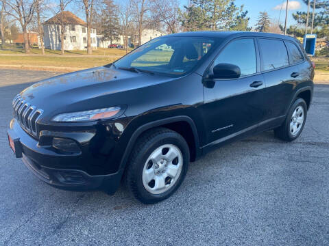 2015 Jeep Cherokee for sale at REVOLUTION MOTORS LLC in Waukegan IL