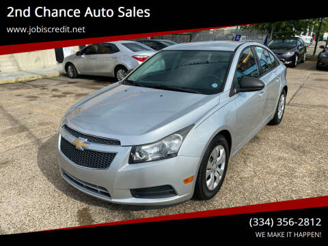 2014 Chevrolet Cruze for sale at 2nd Chance Auto Sales in Montgomery AL
