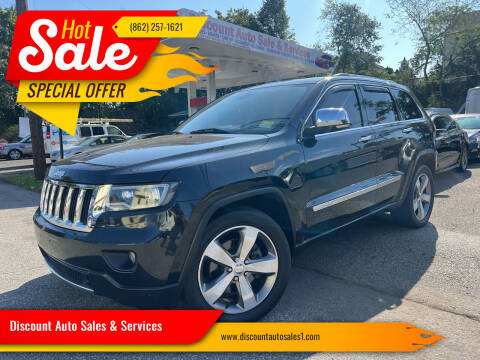 2012 Jeep Grand Cherokee for sale at Discount Auto Sales & Services in Paterson NJ